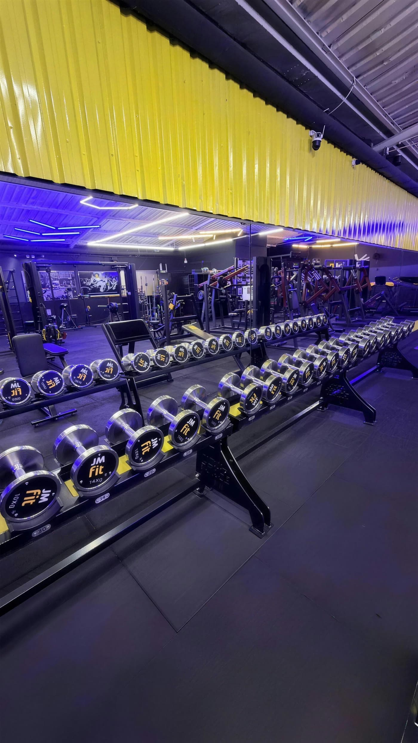 Rack completo de halteres da JM Fit