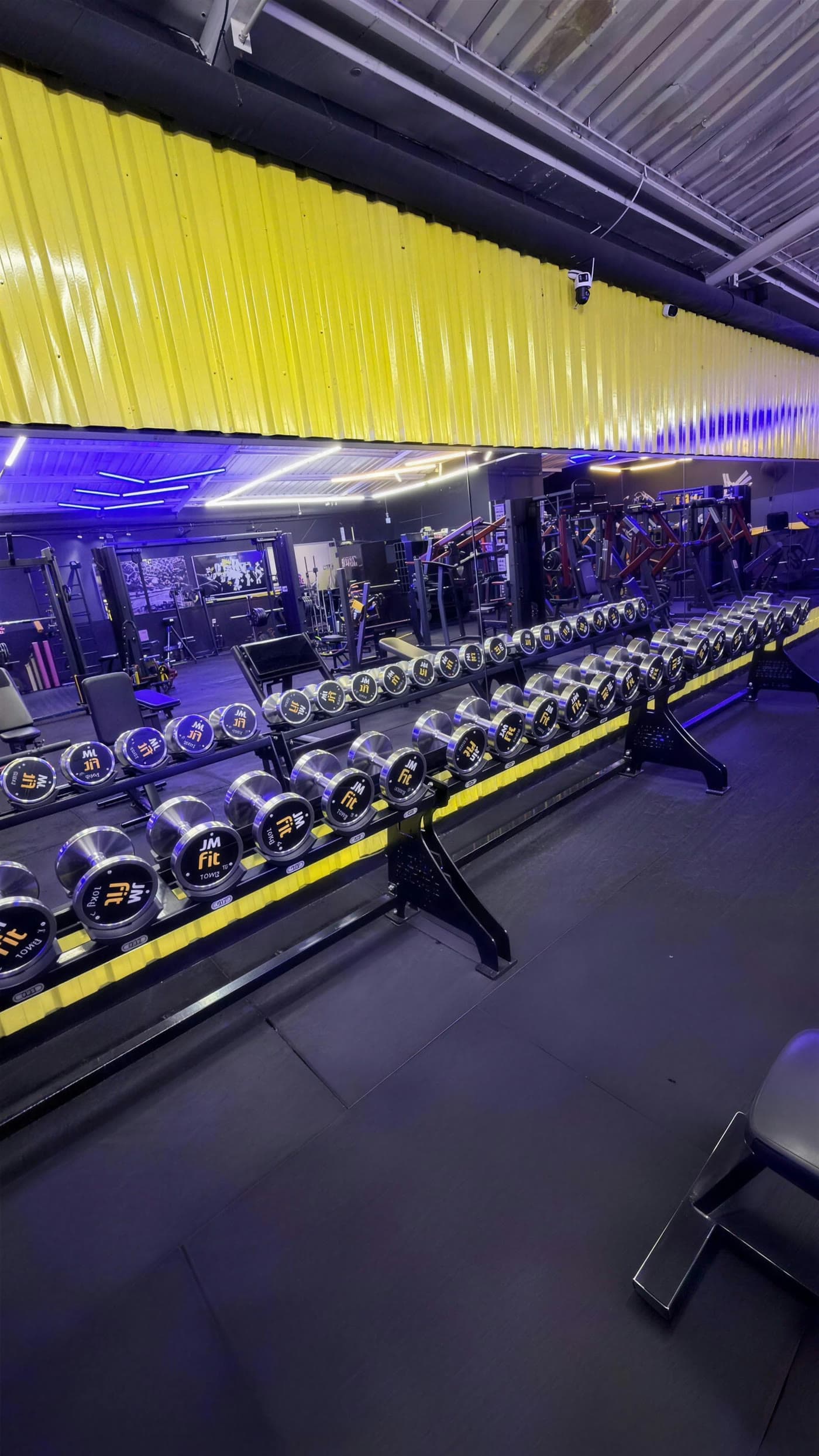 Rack de halteres da JM Fit